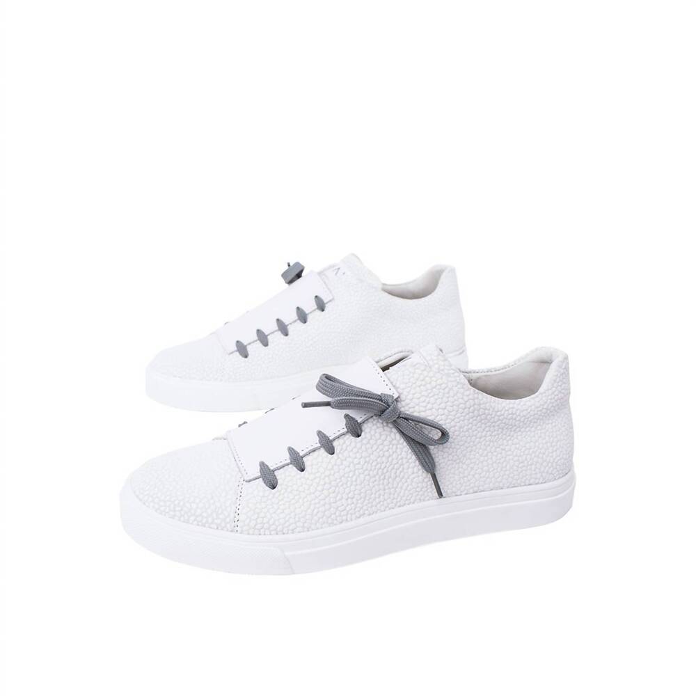 NEW DYAN women's rice sneakers in white
